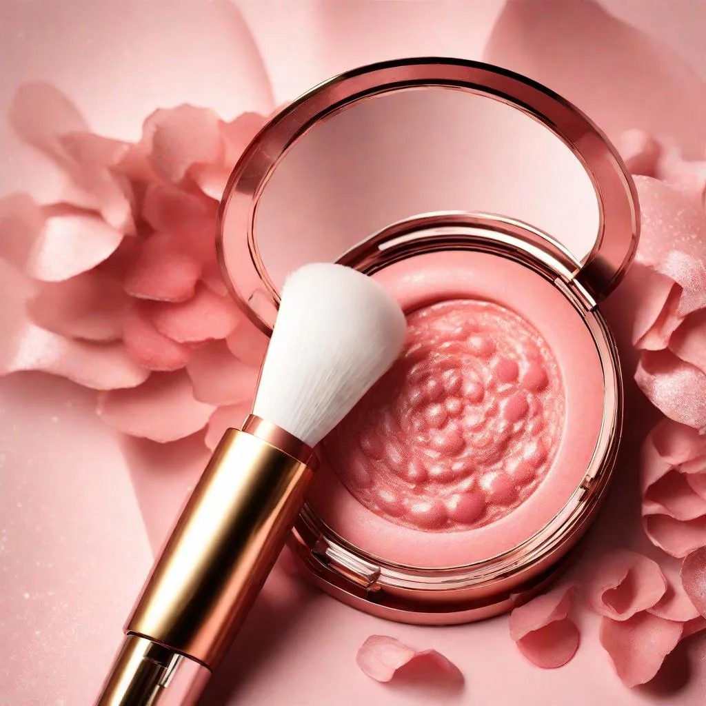 Halo Glow Blush Beauty Wand: Radiant Cheeks Await!