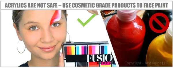 How to Make Acrylic Paint Safe for Skin